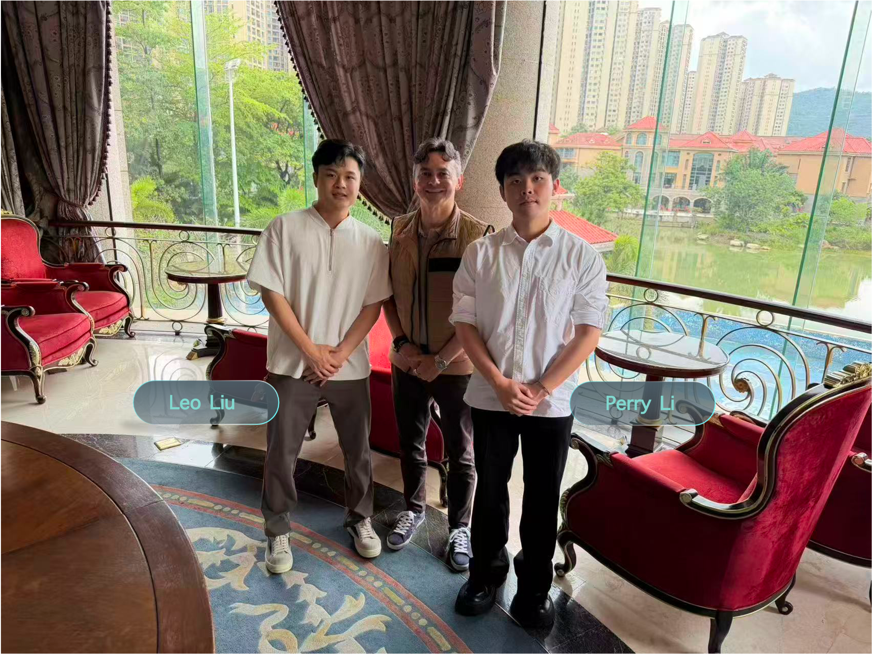 VINNER 团队展后继续约见客户